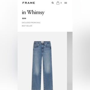 Frame Le Sleek Straight Jeans
